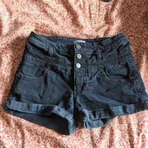 High waisted shorts